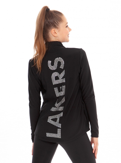Axel Rhinestone Lettering Jacket